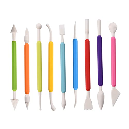 MOLUCKFU 9stücke Fondant-modellierset Mit Sculpting Werkzeugen Für Kuchendekoration Backen Und DIY-projekte Einfach Zu Reinigen Und Handlich MOLUCKFU 9stücke Fondant-modellierset Mit Sculpting Werkzeugen Für Kuchendekoration Backen Und DIY-projekte Einfach Zu Reinigen Und Handlich von MOLUCKFU