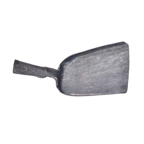 MOLUCKFU Multifunktionale Handgeschmiedete Stahl kohleschaufel für Kamin und Grill Kompakte Ascheschaufel mit Glatter Oberfläche Leicht und Robust für Haushalt und Garten von MOLUCKFU