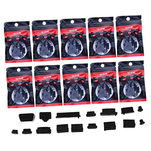 MOLUCKFU 160stücke Staubstecker Für Laptop-ladeanschluss Aus Hochwertigem Silikon Spritzwassergeschützt Zum Schutz Vor Flüssigkeiten Sand Und Flusen MOLUCKFU 160stücke Staubstecker Für Laptop-ladeanschluss Aus Hochwertigem Silikon Spritzwassergeschützt Zum Schutz Vor Flüssigkeiten Sand Und Flusen von MOLUCKFU