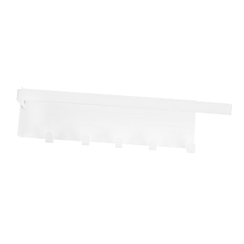 MOLUCKFU Papierrollenhalter Mit Haken Magnetischer Kühlschrank Organizer Für Küchenutensilien Praktischer Stauraum Für Küchenrolle Und Frischhaltefolie Stilvolles Design von MOLUCKFU