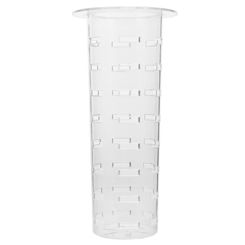 MOLUCKFU Acryl Fruchteinsatz FüR GeträNkespender, 4L ObstbehäLter FüR Saft, Transparent, Ideal FüR Zuhause Und BüRo, Leicht Zu Tragen Und Reinigen von MOLUCKFU