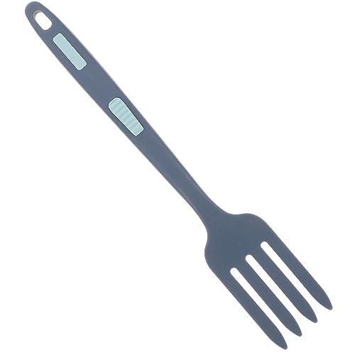 MOLUCKFU Silikon Kochgabel Hitzebeständig Multifunktional für Pasta Spaghetti Salat Rühren Küchenhelfer von MOLUCKFU