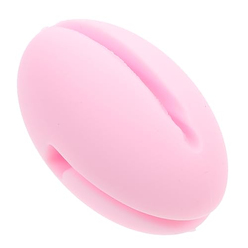 MOLUCKFU Silikon Temperaturfühler Halter Clip für Töpfe Kratzfester Kochthermometer Clip für Kochen von Frittieren und Backen Rosa von MOLUCKFU