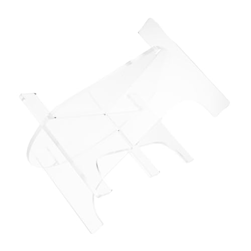 MOLUCKFU Spenderbasis Fußballständeranzeige Spender für Eisgetränke Hutorganisator Ständer für Trinkgläser Volleyballhalter Nur Getränkespenderständer Untersetzer Acryl Transparent von MOLUCKFU