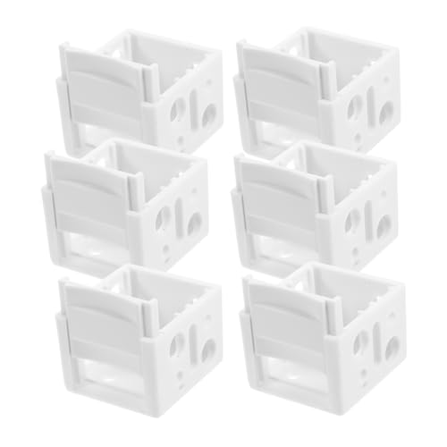 MOLUCKFU Teiliges Weiße Jalousiehalterung mit Montageschrauben Stabiler Fensterjalousien Träger für Profilboxmontage Kompatibel mit Gardinenstangen und Vielseitigen Fensterdekorationen MOLUCKFU Teiliges Weiße Jalousiehalterung mit Montageschrauben Stabiler Fensterjalousien Träger für Profilboxmontage Kompatibel mit Gardinenstangen und Vielseitigen Fensterdekorationen von MOLUCKFU