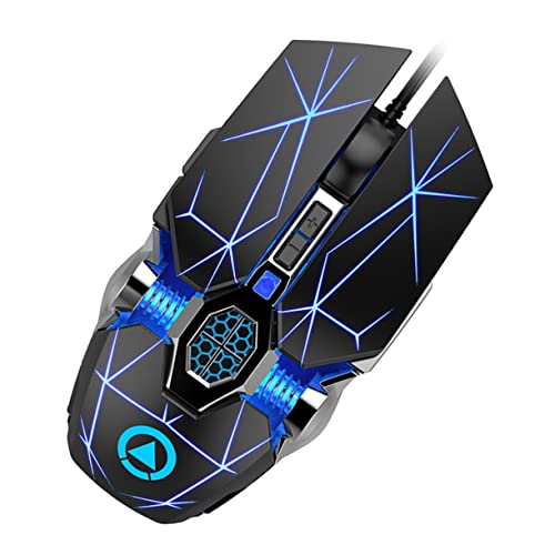 MOLUCKFU USB- Mit Kabel Gaming- Optische Mit RGB-hintergrundbeleuchtung Einstellbare DPI-Steuerung Makroprogrammierung Für Laptop-Computer MOLUCKFU USB- Mit Kabel Gaming- Optische Mit RGB-hintergrundbeleuchtung Einstellbare DPI-Steuerung Makroprogrammierung Für Laptop-Computer von MOLUCKFU
