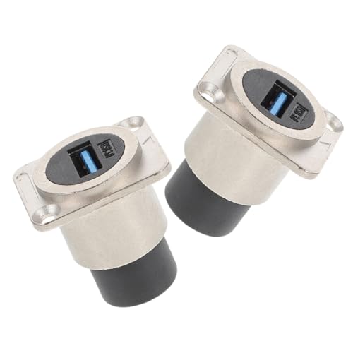 MOLUCKFU USB Panel Mount Durchgangsstecker Weiblich zu Weiblich Hochgeschwindigkeits Datenübertragung Einfache Installation für Desktop Laptop Externe USB Geräte MOLUCKFU USB Panel Mount Durchgangsstecker Weiblich zu Weiblich Hochgeschwindigkeits Datenübertragung Einfache Installation für Desktop Laptop Externe USB Geräte von MOLUCKFU