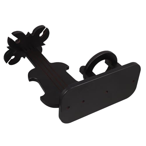 MOLUCKFU Vintage Violin Förmiges Holz Weinregal mit Umgedrehtem Glashalter Platzsparend für Arbeitsplatte Stabiles Weinflaschen und Gläserregal für Bar Küche und Party Zuhause MOLUCKFU Vintage Violin Förmiges Holz Weinregal mit Umgedrehtem Glashalter Platzsparend für Arbeitsplatte Stabiles Weinflaschen und Gläserregal für Bar Küche und Party Zuhause von MOLUCKFU