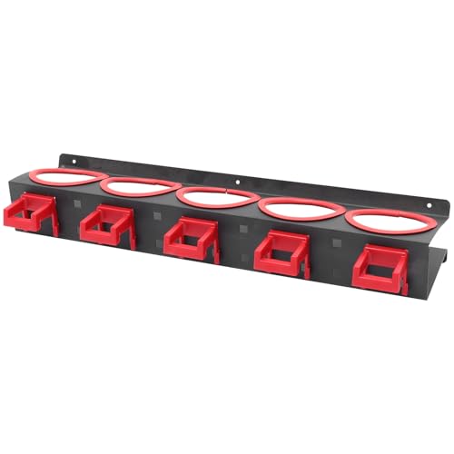 MOLUCKFU Wandmontierter Flaschenhalter aus Hochwertigem Eisen Langlebiges Sprühflaschen aufbewahrungsregal für Autopflege Haken Platzsparend für Car Beauty Shop Zubehör MOLUCKFU Wandmontierter Flaschenhalter aus Hochwertigem Eisen Langlebiges Sprühflaschen aufbewahrungsregal für Autopflege Haken Platzsparend für Car Beauty Shop Zubehör von MOLUCKFU