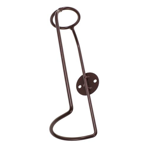 MOLUCKFU Wandmontierter Weinflaschenhalter aus Metall Weinregal Installieren für Zuhause Robustes Design von MOLUCKFU