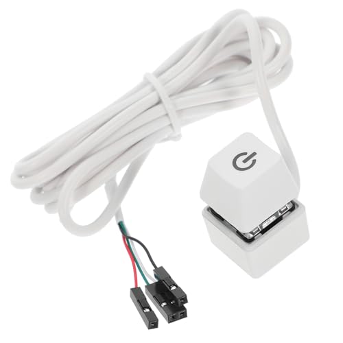 MOLUCKFU Power-Taste PC-Netzschalter für Desktop-PC mit Verlängerungskabel geeignet für Computer MOLUCKFU Power-Taste PC-Netzschalter für Desktop-PC mit Verlängerungskabel geeignet für Computer von MOLUCKFU