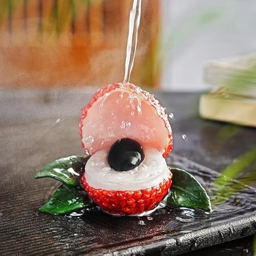 MOLUO Farbwechsel Litschi Tee Haustier Gong Fu Teezeremonie Zubehör Dekoration für Wohnzimmer Tee Haustiere Schreibtischdekoration von MOLUO