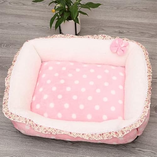 Princess Pet Mat Cat Nest Warm Dog Kennel House Weiches Welpen-Schlafbett Hundekissen Sofa Für Chihuahua-Hundekorb Cama Cachorro von MOLUO