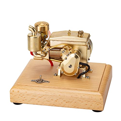 4-Takt-Motor, 1,9 cc horizontaler Einzylinder-4-Takt-Benzinmotor, Mini-Retro-Diesel-Traktor, Verbrennungsmotor 4-Takt-Motor, 1,9 cc horizontaler Einzylinder-4-Takt-Benzinmotor, Mini-Retro-Diesel-Traktor, Verbrennungsmotor von MOLVUS