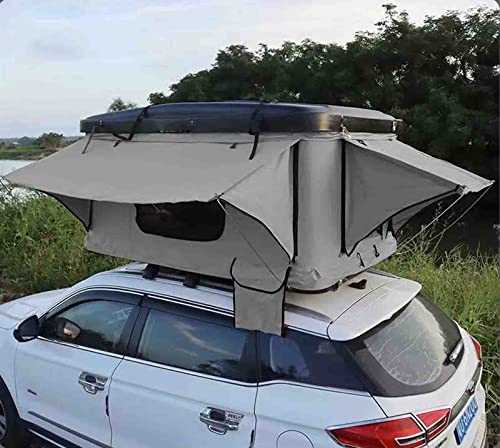 MOLVUS Autodachzelt Vollautomatisches Outdoor-Selbstfahr-Reisezimmer Autozelt Camping Doppelfreie Konstruktion von MOLVUS