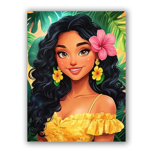 MOMAKA 5D Diamond Painting Kits Frau, DIY Diamant Malerei Full Drill Set Prinzessin, Runde Diamant Arts Craft Cross Stickerei Malerei Kits für die Home Wanddekoration 30x40 cm MOMAKA 5D Diamond Painting Kits Frau, DIY Diamant Malerei Full Drill Set Prinzessin, Runde Diamant Arts Craft Cross Stickerei Malerei Kits für die Home Wanddekoration 30x40 cm von MOMAKA