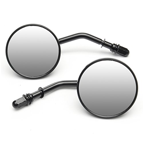 Alamor Paar Round 07Cm Motorrad Spiegel Schwarz Für Harley Davidson Ryca Alamor Paar Round 07Cm Motorrad Spiegel Schwarz Für Harley Davidson Ryca von MOMOALA