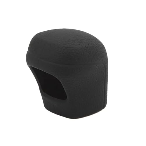 MOMOHCHGBT Auto Schaltknauf Für Toyota Für Corolla 1PC -Autokehlee Abdeckung Schaltauto Handbuch Ausrüstung Round Silikonknöpfe Innendekoration Automatischer Zahnrad Grip(Black) von MOMOHCHGBT
