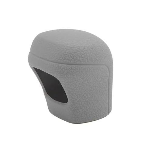MOMOHCHGBT Auto Schaltknauf Für Toyota Für Corolla 1PC -Autokehlee Abdeckung Schaltauto Handbuch Ausrüstung Round Silikonknöpfe Innendekoration Automatischer Zahnrad Grip(Grey) von MOMOHCHGBT