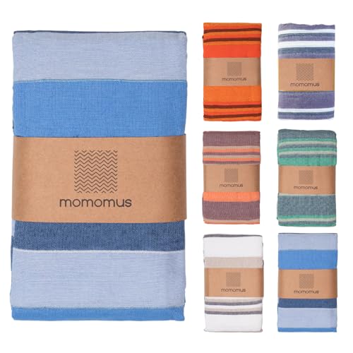 MOMOMUS Picknickdecke XXL für den Strand - Faltbar, Groß und Mit Fransen - Strandmatte/Stranddecke Sandfrei für Picknicks oder Leichte Campingdecke - Blau, 210x240 cm MOMOMUS Picknickdecke XXL für den Strand - Faltbar, Groß und Mit Fransen - Strandmatte/Stranddecke Sandfrei für Picknicks oder Leichte Campingdecke - Blau, 210x240 cm von MOMOMUS