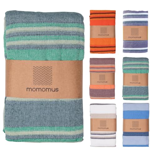 MOMOMUS Picknickdecke XXL für den Strand - Faltbar, Groß und Mit Fransen - Strandmatte/Stranddecke Sandfrei für Picknicks oder Leichte Campingdecke - Grün, 210x240 cm MOMOMUS Picknickdecke XXL für den Strand - Faltbar, Groß und Mit Fransen - Strandmatte/Stranddecke Sandfrei für Picknicks oder Leichte Campingdecke - Grün, 210x240 cm von MOMOMUS