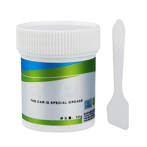 MOMOTOU 50g Autoschmierfett Schiebedachreling Schmiermittel Autotürfett Mehrzweckschmiermittel rostfreie Tür Geräuschreduzierung Reparatur Wartung Schutz (50g) von MOMOTOU