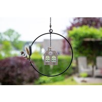 Fensterdeko/ Metallring/ Häuschen Fensterdeko/ Metallring/ Häuschen von MOMartDesign