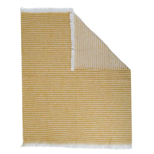 MON P' DODO Decke Honey Bee (Wabenmuster) 80 x 100 cm Ocker von DODO