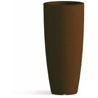 Runde und hohe Vase Cromia Stilo, einfarbig, für draußen und drinnen 'Made in Italy -Braun / Ø40 x h 90 cm Runde und hohe Vase Cromia Stilo, einfarbig, für draußen und drinnen 'Made in Italy -Braun / Ø40 x h 90 cm von MONACIS