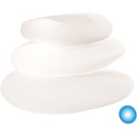 Vase Lampe Einrichtungszubehör in Harz 75X62X47 h Mod. Eden Pot Bright Blaue Lampe von MONACIS