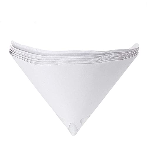 200 STÜCKE Farbfilterpapiertrichter Einwegfilterpapier 150 Mikron Feinmaschiger Filter Geeignet Für Die Autolackfiltration, 100 STÜCKE von MONAQI
