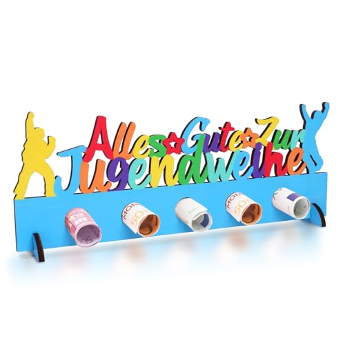 MONCAP Geldgeschenk Jugendweihe Alles Gute zur Jugendweihe Geldgeschenke Holz Jugendweihe Geld Geschenke für Jungen Mädchen Freunde Erwachsene Party Geschenke MONCAP Geldgeschenk Jugendweihe Alles Gute zur Jugendweihe Geldgeschenke Holz Jugendweihe Geld Geschenke für Jungen Mädchen Freunde Erwachsene Party Geschenke von MONCAP