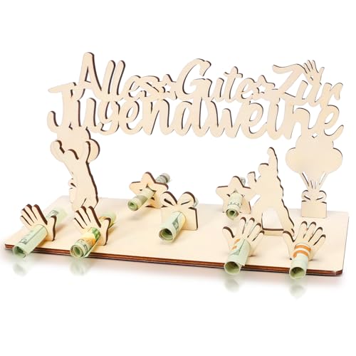 MONCAP Geldgeschenk Jugendweihe Alles Gute zur Jugendweihe Geldgeschenke Holz Jugendweihe Geld Geschenke für Jungen Mädchen Freunde Erwachsene Party Geschenke MONCAP Geldgeschenk Jugendweihe Alles Gute zur Jugendweihe Geldgeschenke Holz Jugendweihe Geld Geschenke für Jungen Mädchen Freunde Erwachsene Party Geschenke von MONCAP