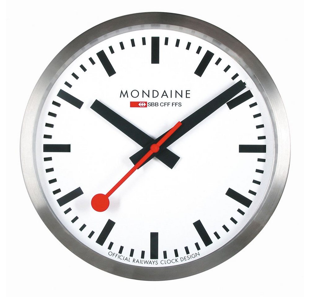 MONDAINE Wanduhr Wanduhr klassisch - Serie: Mondaine Wanduhren - A995.CLOCK.16SBB MONDAINE Wanduhr Wanduhr klassisch - Serie: Mondaine Wanduhren - A995.CLOCK.16SBB von MONDAINE