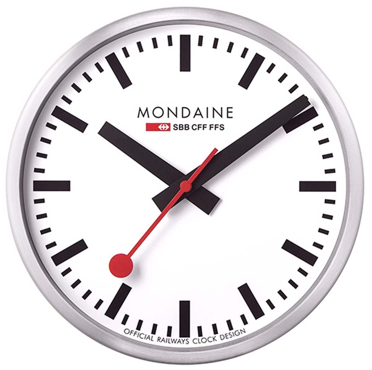 MONDAINE Wanduhr Bluetooth - Mondaine Wanduhren Modell: MSM.25S11 MONDAINE Wanduhr Bluetooth - Mondaine Wanduhren Modell: MSM.25S11 von MONDAINE