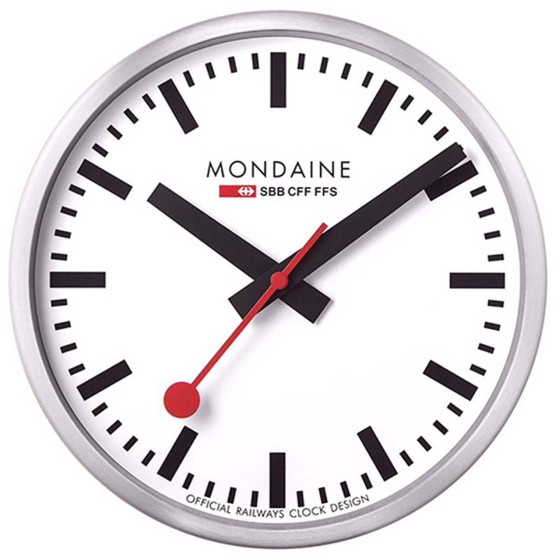 MONDAINE Wanduhr Bluetooth - Mondaine Wanduhren Modell: MSM.25S11 von MONDAINE