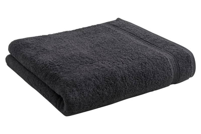 MONDO Duschtuch FERI, B 67 cm, L 140 cm, Anthrazit, (1-St), 100 % Baumwolle von MONDO