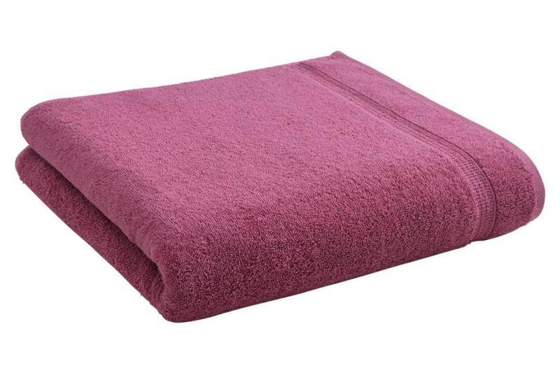 MONDO Duschtuch FERI, B 67 cm, L 140 cm, Pink, (1-St), 100 % Baumwolle von MONDO