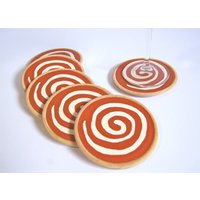 Lollipop Spiral Untersetzer - 6Er Set Perfektes Geschenk von MONIKAPPA