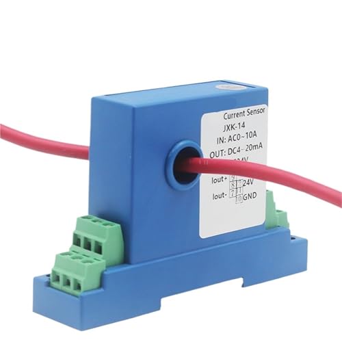 0-150A Stromsendermodul 4-20mA 0-5V 1-5V RS485-Ausgang DC Strommesssensorsender(12V,0-10AIN_8MM_DC0-5V) von MONIZMVC