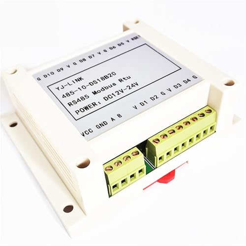 10-Kanal-DS18B-Temperaturerfassungsmodul RS485-Modbus-RTU-Kommunikation 10-Kanal-DS18B-Temperaturerfassungsmodul RS485-Modbus-RTU-Kommunikation von MONIZMVC