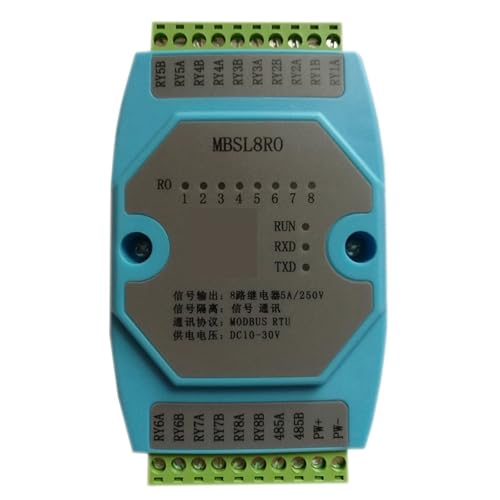 8-kanal Relais Ausgang Modul Isoliert RS485 Modbus RTU Erwerb Modul Kommunikation von MONIZMVC