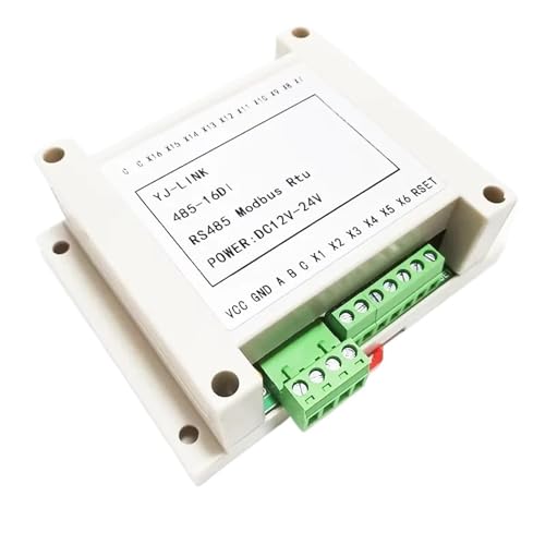DC 12V 24V 485-16DI 16-Kanal Digital Isolierter Eingang RS485 Modbus Rtu Modul PNP NPN Schalter Digital Collector(PNP) von MONIZMVC