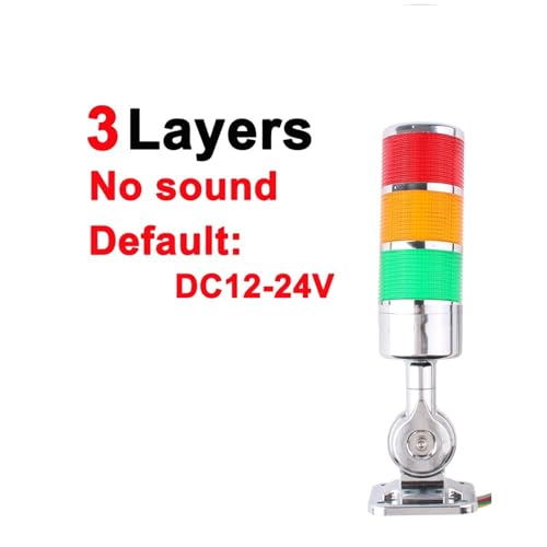 DC12V 24V AC110V 220V Industrielle Multilayer Stapel licht LED Signal Alarm vorsicht licht for Maschinen Alarm Lampe LTA Turm(3 layer) von MONIZMVC