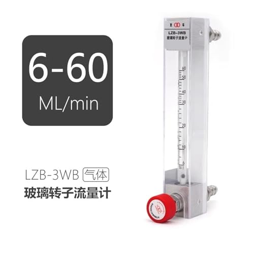 Glas Rotor Durchflussmesser LZB-3WB Gas Flüssigkeit Luft Sauerstoff Wasserstoff Stickstoff Float Korrosion Edelstahl(Type 1) von MONIZMVC