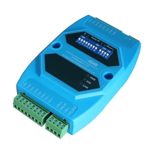 IO-Modul Thermoelement Temperaturerfassung 8-Wege-Eingang KJT Typ CANopen Busschnittstelle GCAN-4048 (8-Wege-Thermoelement i von MONIZMVC