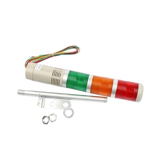 Industrielle Multilayer Stapel licht Multi-schicht LED Signal Alarm vorsicht licht for maschinen LTA-505 Alarm lampe 3 schicht Turm(12V Flash light) von MONIZMVC