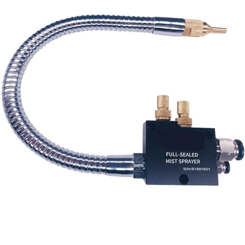 Leckagefreies Nebel-Kühlmittel-Schmiersprühsystem Einheit Nebelkühlungssprühgerät CNC-Drehmaschine Fräsbohrer Graviermaschine(420mm Micro-Flow) von MONIZMVC