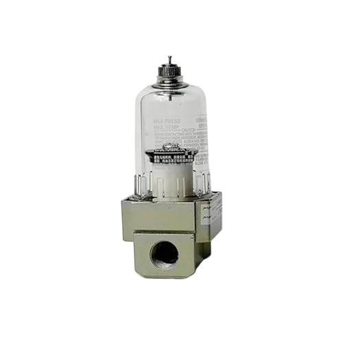 Luftfilter AF2000-02 1/4 Zoll pneumatischer Luft-Wasserfilter, manueller Ablassölabscheider (mit SM20 PM20, Faserfilter) von MONIZMVC
