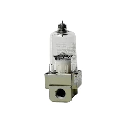 Luftfilter AF2000-02 1/4 Zoll pneumatischer Luft-Wasserfilter, manueller Ablassölabscheider (nur AF2000-02, Faserfilter) von MONIZMVC